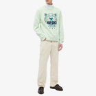 Kenzo Men's Classic Tiger Crew Sweat in Almond Green