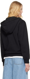 ADER error Black Sig; TRS Tag 01 Zip-Up Hoodie