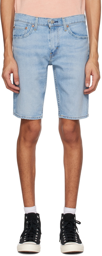 Photo: Levi's Blue 412 Denim Shorts