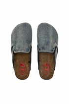 Diesel D-Woodstock-Denim mules - Slides Mens in Blue
