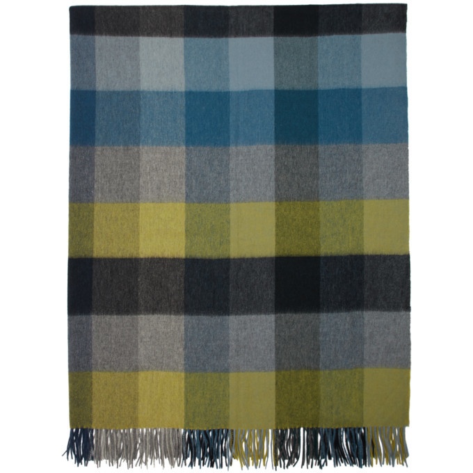 Photo: Paul Smith Yellow and Blue Check Blanket