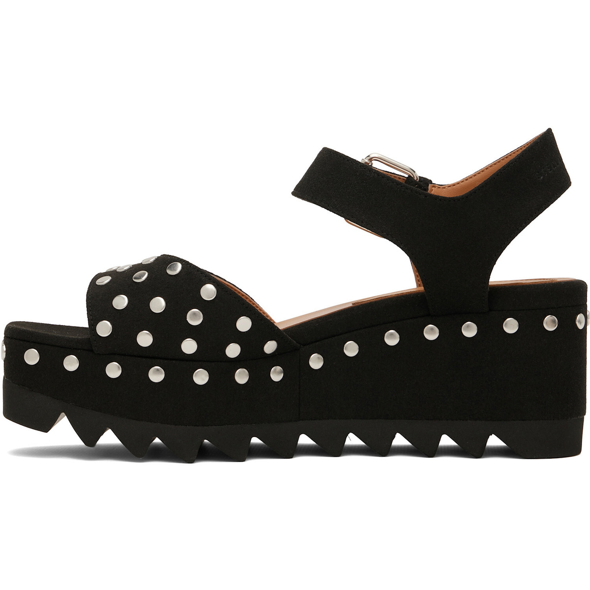 Stella McCartney Black Elyse Heeled Sandals