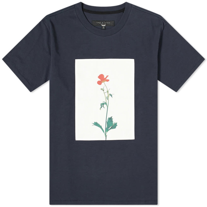 Photo: Rag & Bone Flower Print Tee