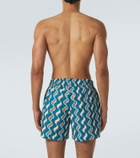 Frescobol Carioca Rio printed swim trunks