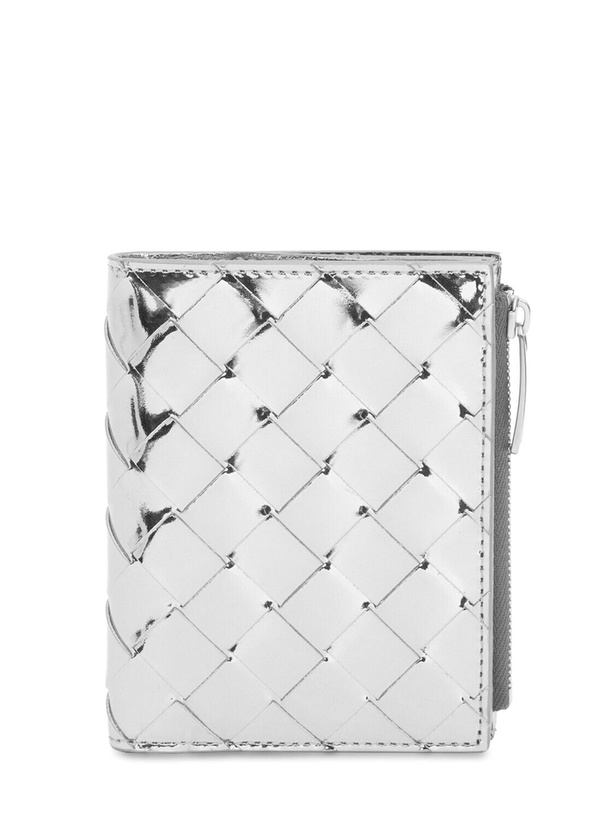 Photo: BOTTEGA VENETA - Small Intrecciato  Bi-fold Zip Wallet