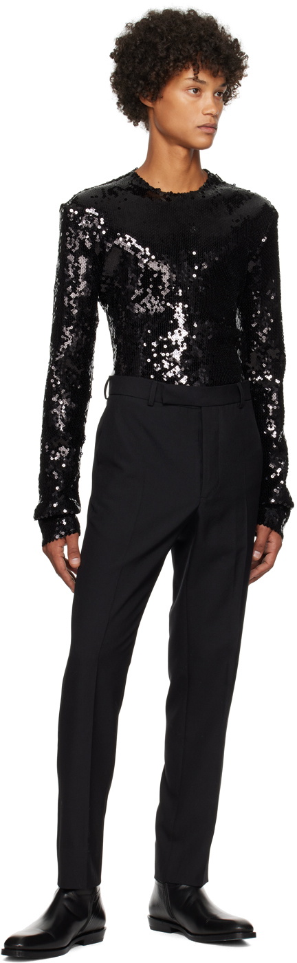 16Arlington SSENSE Exclusive Black Lyta Trousers