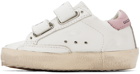 Golden Goose Baby White Old School Sneakers