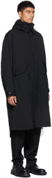 Yohji Yamamoto Black Gabardine BOA Jacket