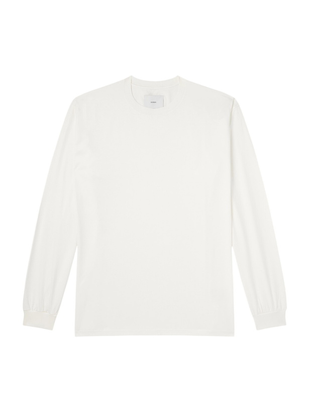 Photo: ssstein - Suvin Cotton-Jersey T-Shirt - White