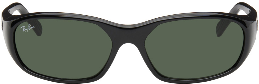 サングラス [RayBan] DADDY-O II Polished Black Frame Green Classic G-15 DADDY-O Sunglasses in Rubber Black and Green - RB2016 | Ray