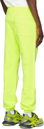 Rhude Green Terry Lounge Pants