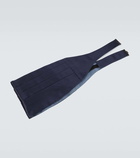 Brunello Cucinelli Silk and cotton cummerbund