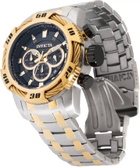 Invicta Speedway Chronograph GMT Quartz Black Dial Mens Watch 47116