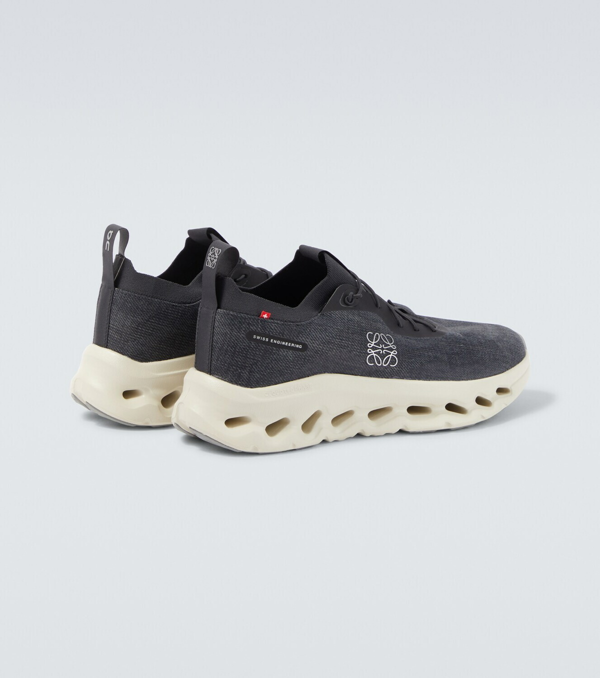 Loewe x On Cloudtilt denim sneakers