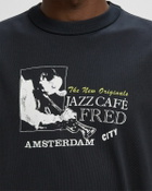 The New Originals JAZZ CAFE LONGSLEEVE Blue Mens Longsleefe