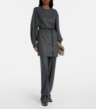 Brunello Cucinelli Wool and cashmere minidress