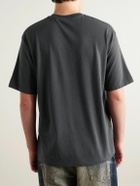A.PRESSE - Cotton and Cashmere-Blend Jersey T-Shirt - Gray