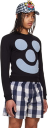 Walter Van Beirendonck Black Smile Sweatshirt