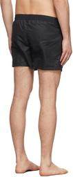 PS by Paul Smith Black Zebra Logo Swim Shorts