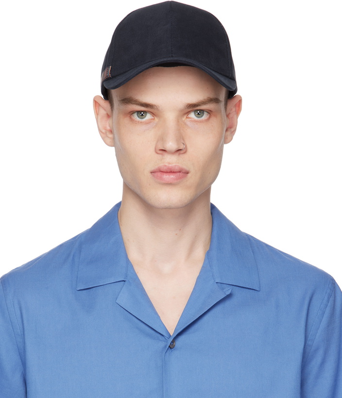 Photo: Paul Smith Navy Signature Stripe Baseball Cap