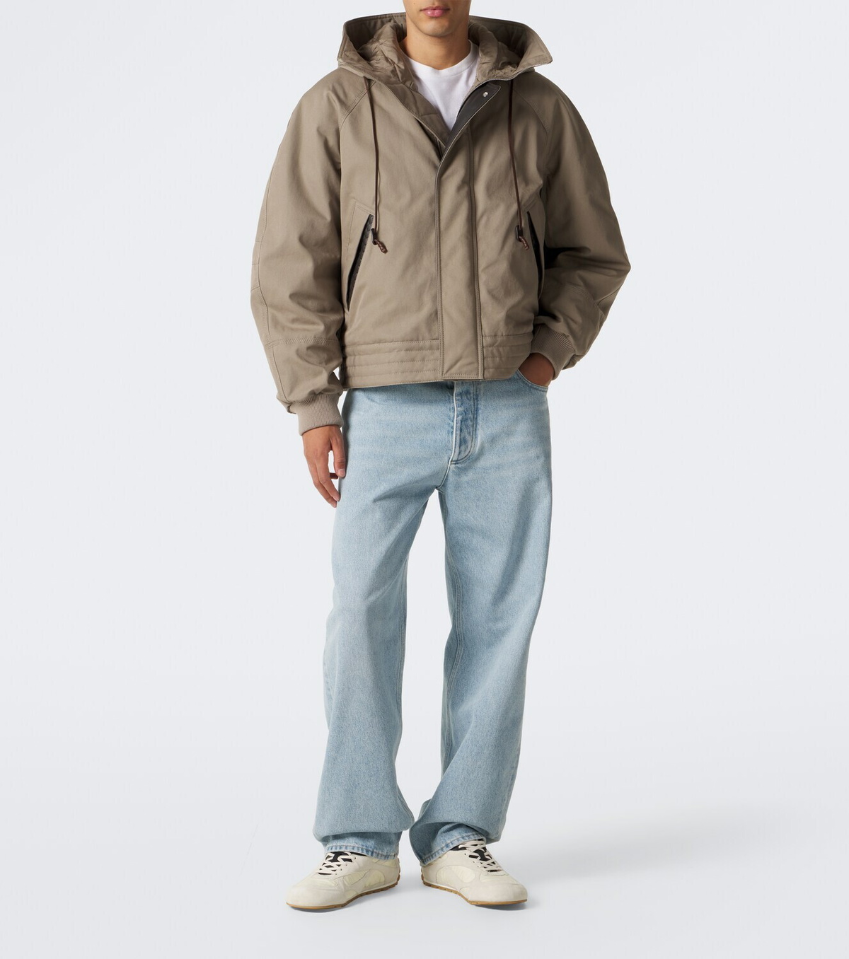 Bottega Veneta Orbit Flash suede-trimmed sneakers
