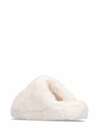 VERSACE - Faux Fur Slippers