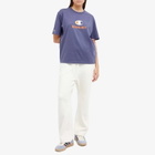 Champion Women's x Beams Boy T-Shirt in Blue
