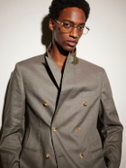 Cartier Eyewear - Santos de Cartier Aviator-Style Silver-Tone Glasses - Silver