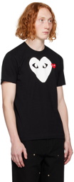 COMME des GARÇONS PLAY Black Outline Heart T-Shirt