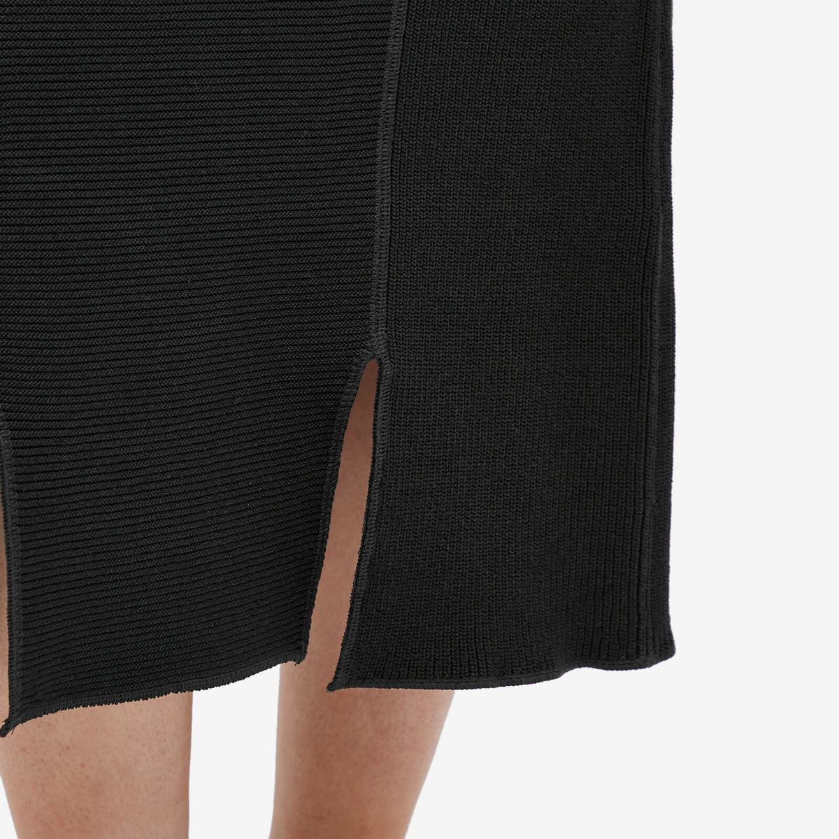 Beams Boy Women's Knit Skirt in Black 