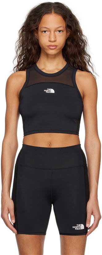 Photo: The North Face Black Paneled Sport Top