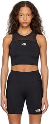The North Face Black Paneled Sport Top
