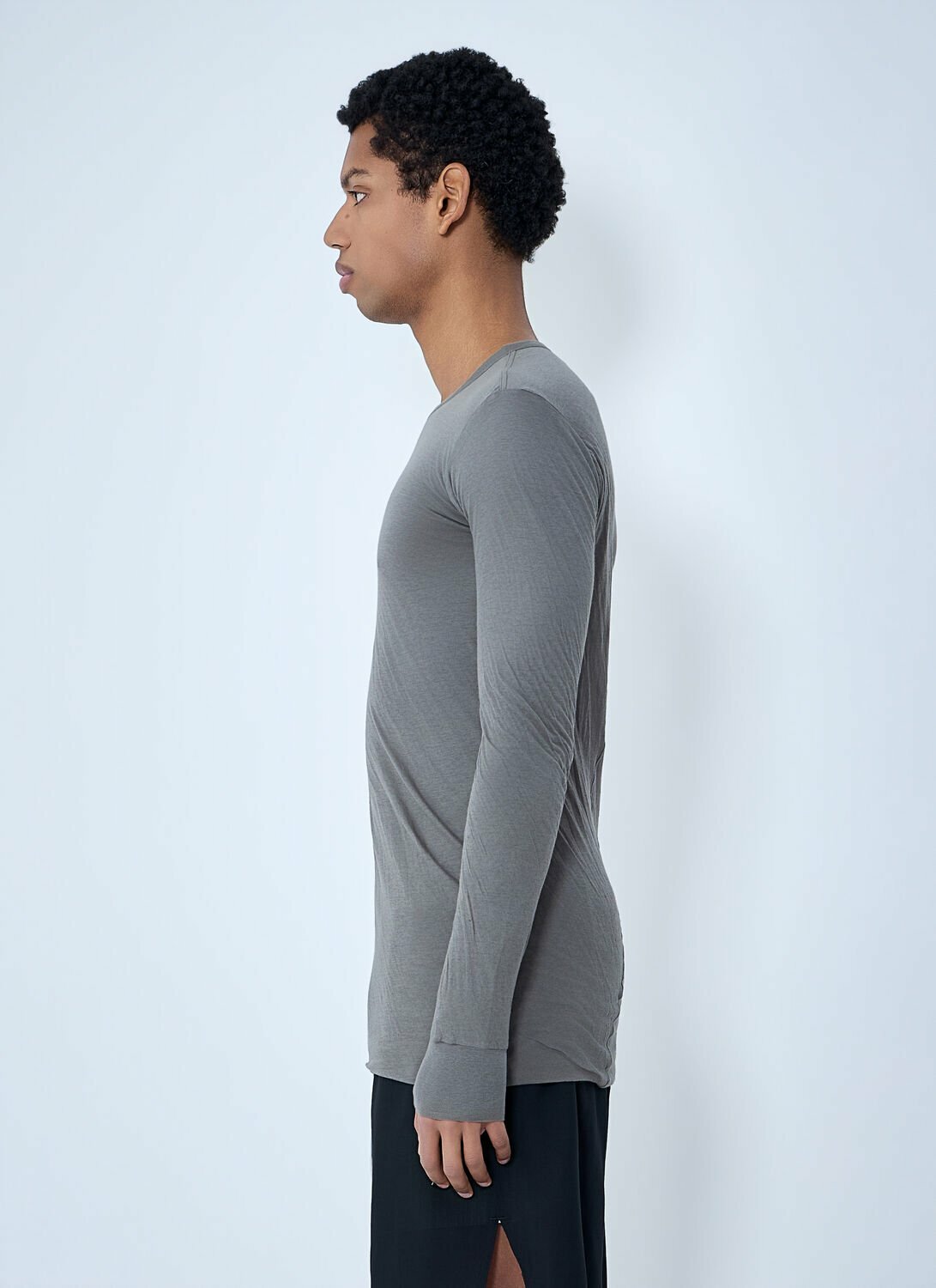 Rick Owens Crewneck Long Sleeve T-Shirt