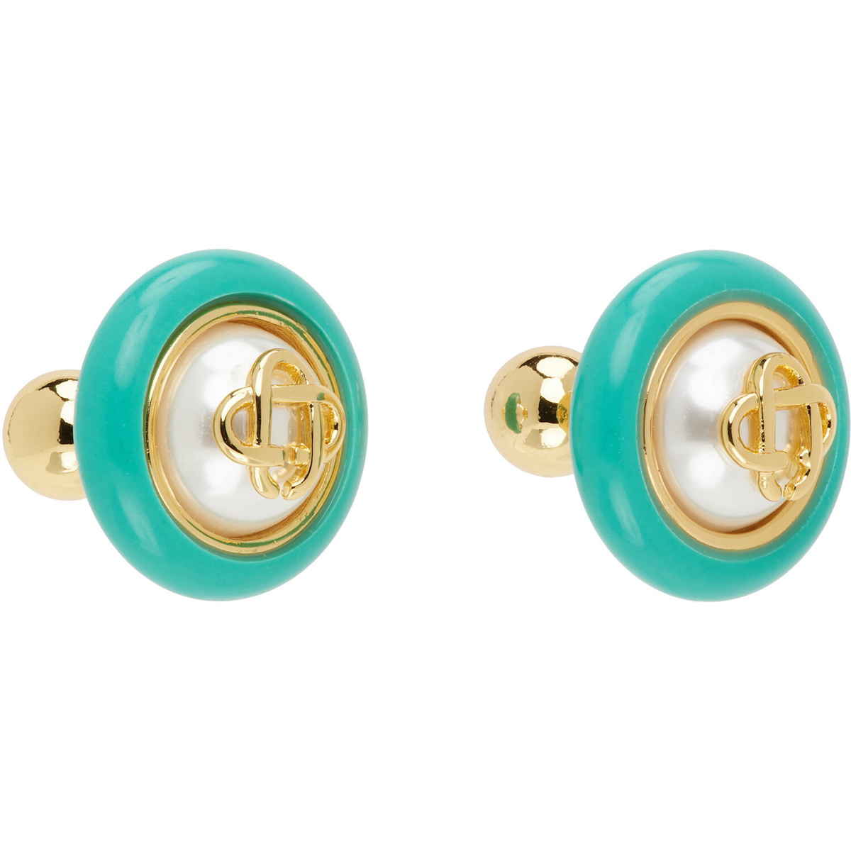 Casablanca Pearl Stud Earrings