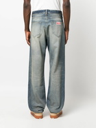 KENZO - Straight Denim Cotton Jeans