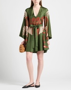 La Doublej Womens Mini dress Military in Green