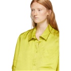 Nina Ricci Green Layered Short Sleeve Shirt