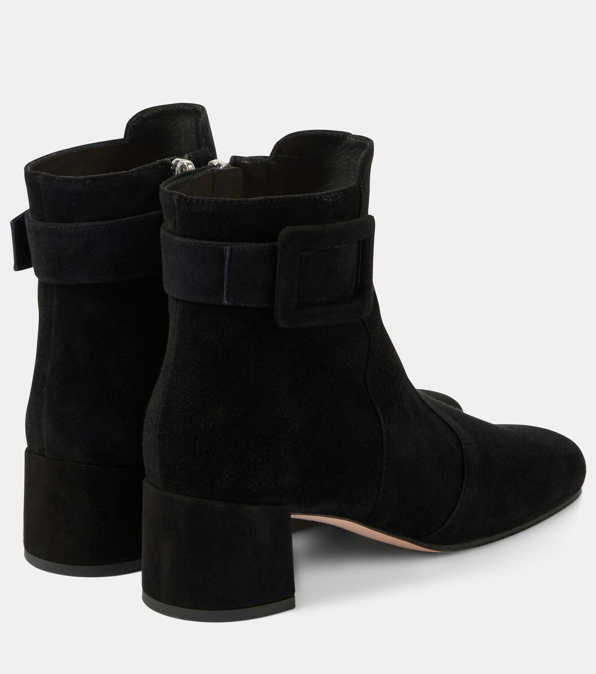 Roger Vivier Trés Vivier 45 suede ankle boots
