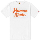 Human Made Men's Logo Tiger T-Shirt in White