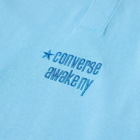 Converse x Awake Rugby Shirt in Baltic Sea