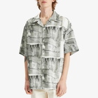 Róhe Men's Silk Vacation Shirt in Durgerdammerdijk Print