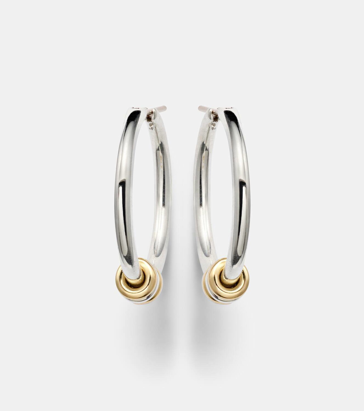 Spinelli Kilcollin Argo sterling silver and 18kt gold earrings