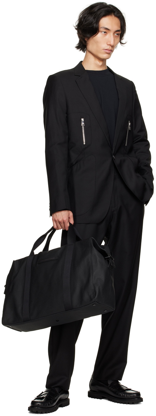 WYNN HAMLYN Black Jigsaw Blazer