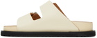 Jil Sander Off-White Birkenstock Edition Arizona Sandals