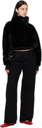 Paris Georgia Black Seb Faux-Fur Jacket