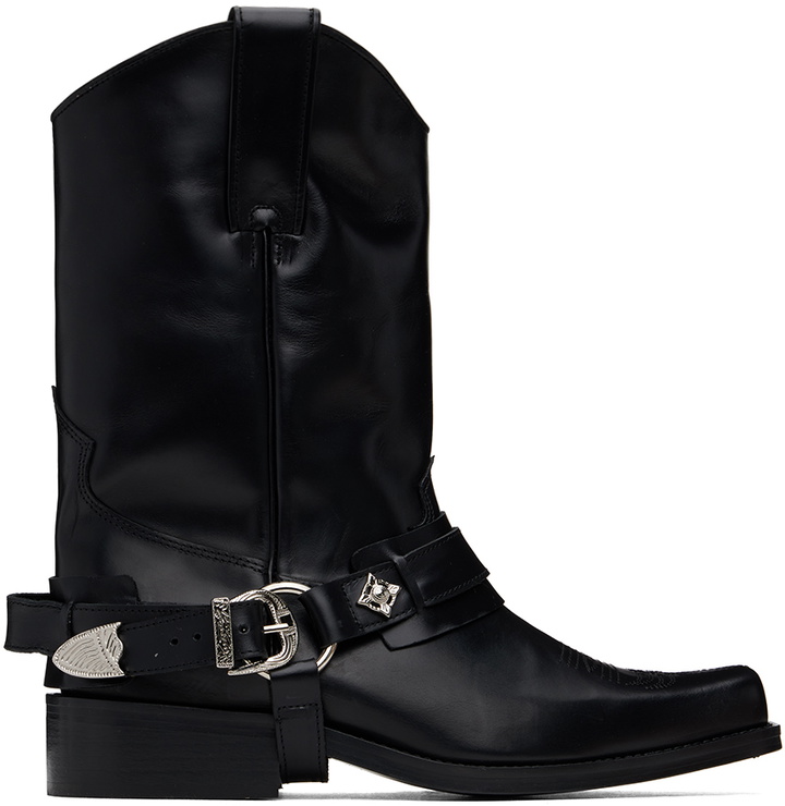 Photo: Toga Virilis SSENSE Exclusive Black Boots