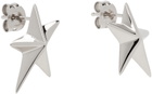 Mugler Silver Armor Earrings