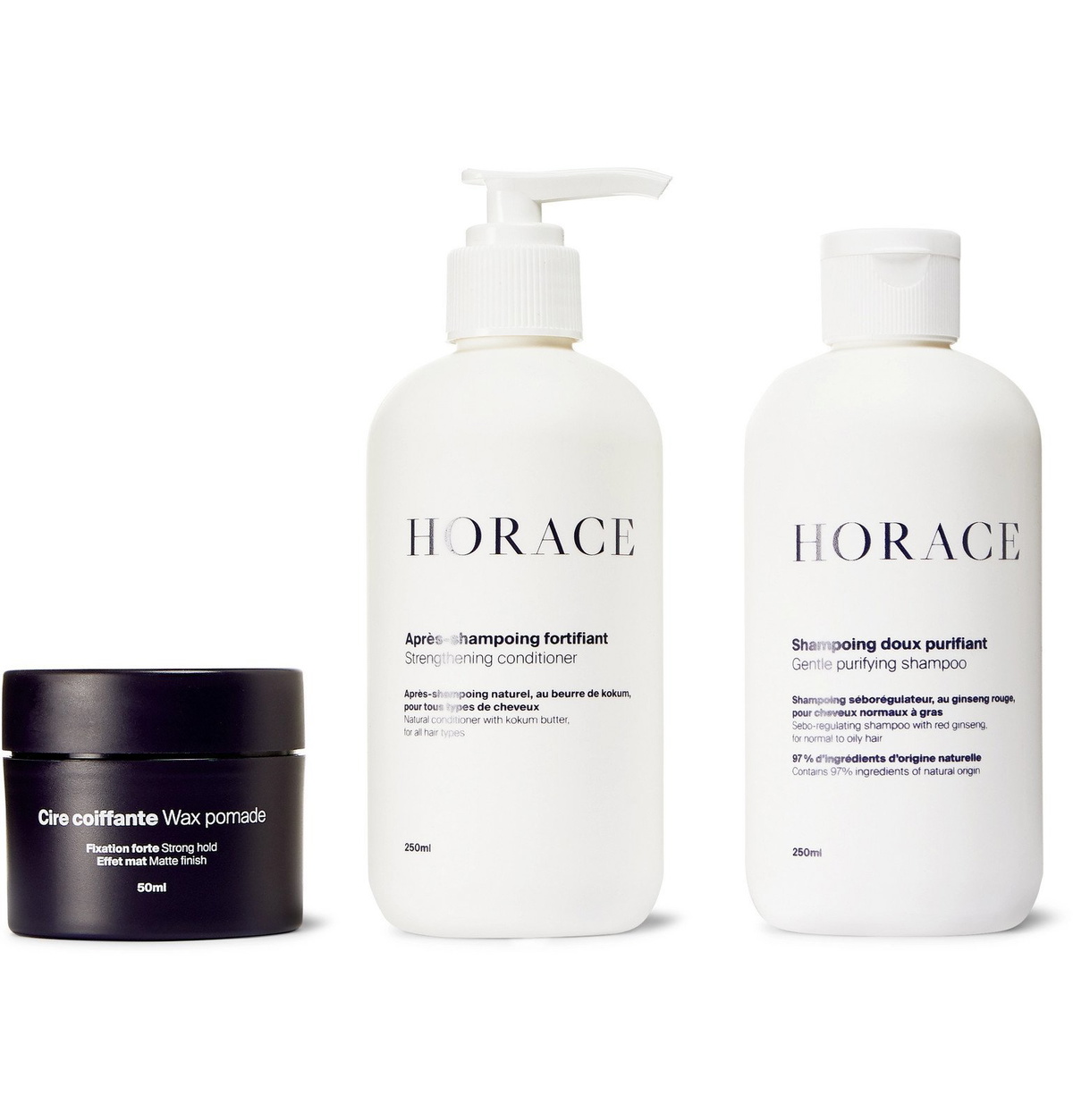 Shampoing Horace Pour Cheveux Normaux à Gras - Flacon Neuf Sous Emballage