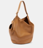 Khaite Lotus Medium leather tote bag