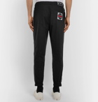 McQ Alexander McQueen - Tapered Cotton Drawstring Trousers - Black